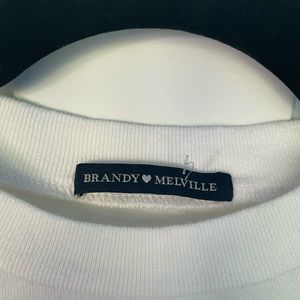 White Brandy Melville T-shirt one size (small)